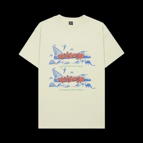 Brain Dead Mind Expansion Travel Service T-Shirt 'Natural'