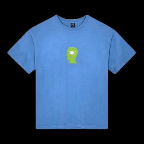 Brain Dead Wide Eye T-Shirt 'China Blue'