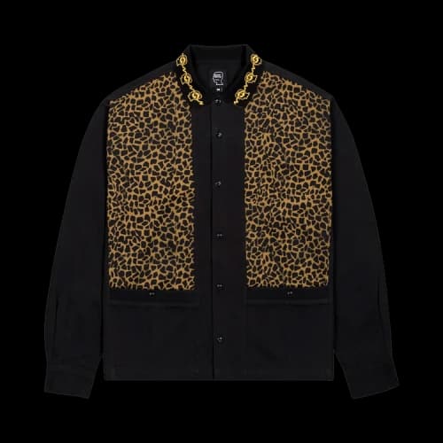 Brain Dead Cheetah Cabana Shirt 'Brown'
