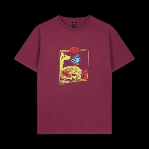 Brain Dead Failed Science Tee 'Washed Pink'