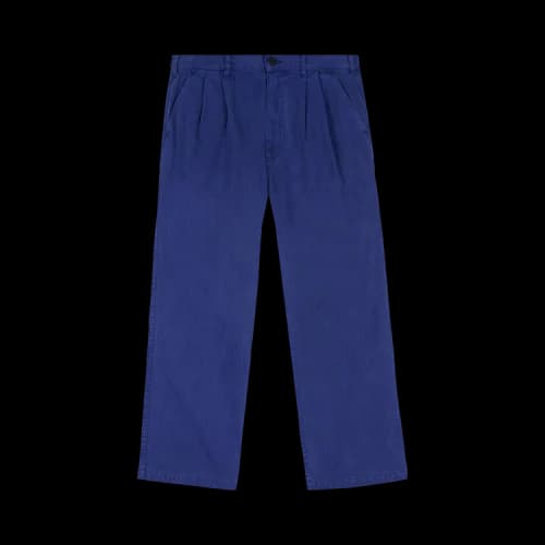 Brain Dead Gastro Pigment Dyed Herringbone Pant 'Navy'