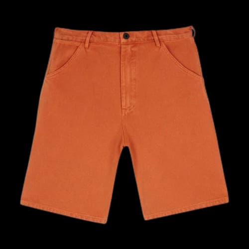 Brain Dead Washed Hard Ware/Soft Wear Carpenter Short 'Burnt Orange'