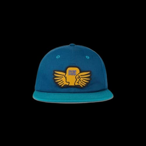 Brain Dead Afterlife 6 Panel Cap 'Navy/Teal'