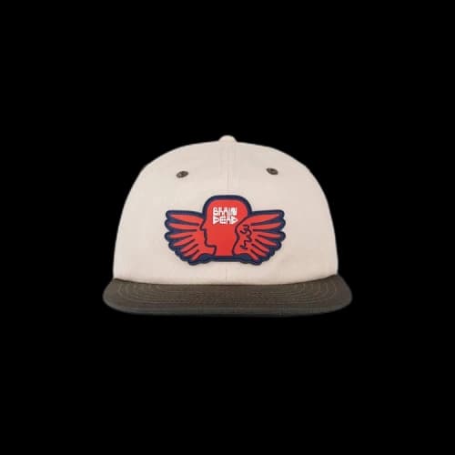 Brain Dead Afterlife 6 Panel Cap 'Cream/Olive'