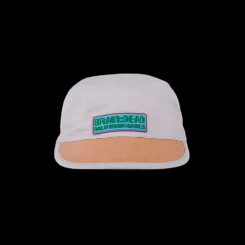 Brain Dead California Games Bandana Hat 'Grey/Orange'