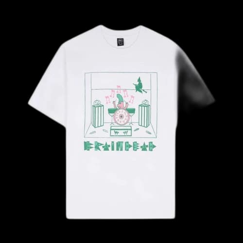 Brain Dead Drummer Boy Tee 'White'