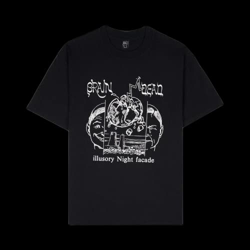 Brain Dead Night Facade T-Shirt 'Black'