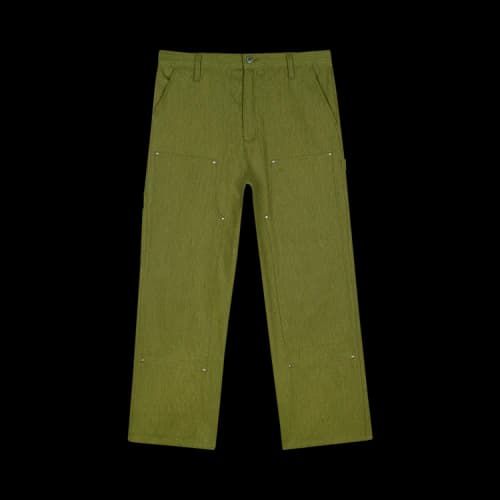 Brain Dead Bull Denim Double Knee Utility Pant 'Olive'
