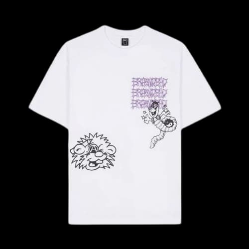Brain Dead Jiblets Tee 'White'