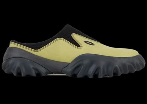 Oakley Factory Team Suede Chop Saw Mule Celery