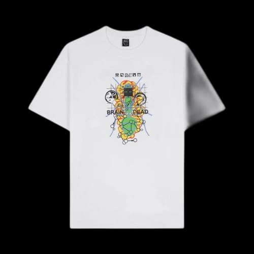Brain Dead Future Sounds Tee 'White'