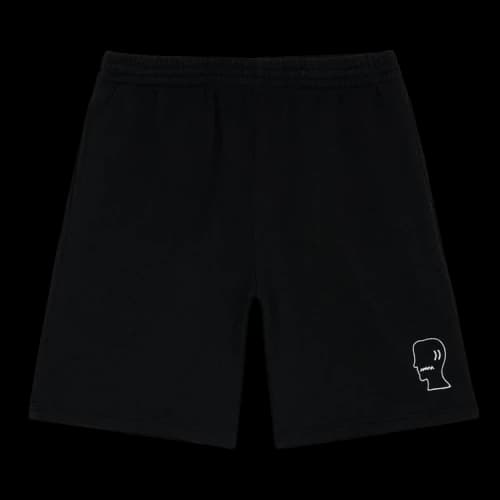 Brain Dead Logohead Rugby Shorts 'Black'