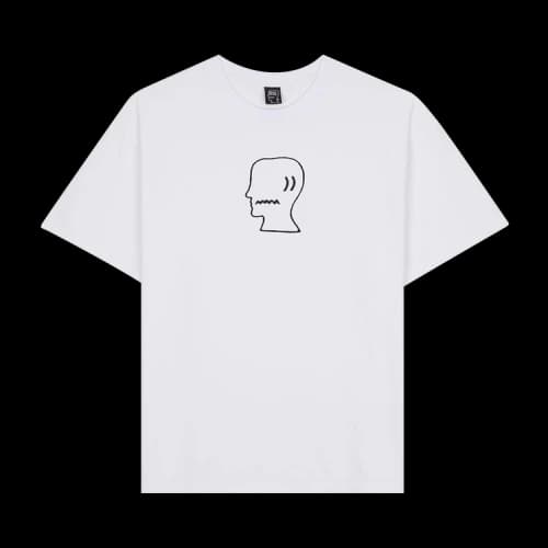 Brain Dead Logohead Tee 'White'