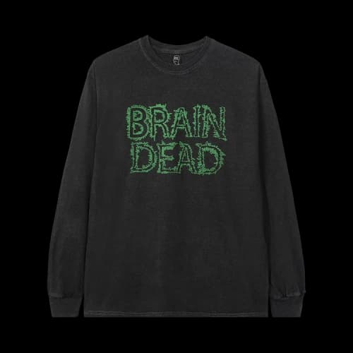 Brain Dead Gooey Long-Sleeve Tee 'Black'