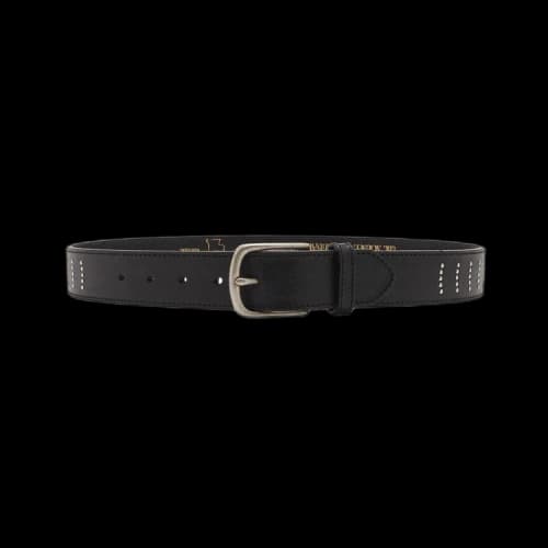 Brain Dead Studded Cow Hide Standard Belt 'Black'