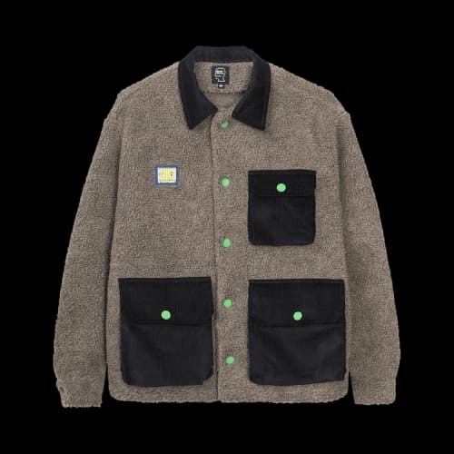 Brain Dead Sherpa Chore Coat 'Brown/Black'