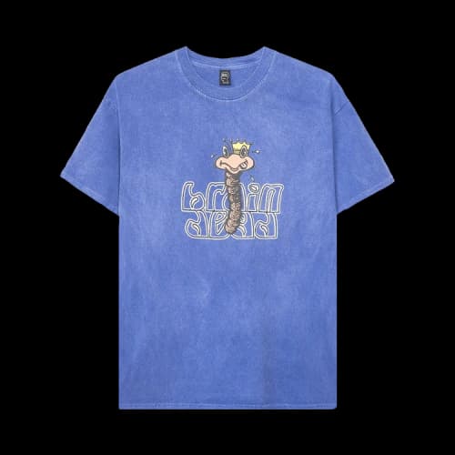 Brain Dead Wormzzz T-Shirt 'Blue'
