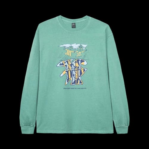 Brain Dead Leon Long-Sleeve 'Kelly Green'