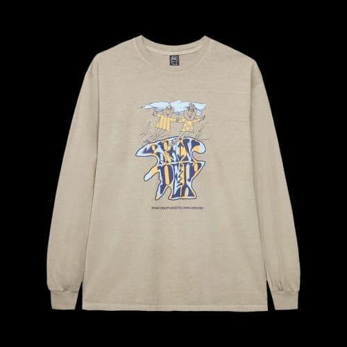 Brain Dead Leon Long-Sleeve 'Natural'