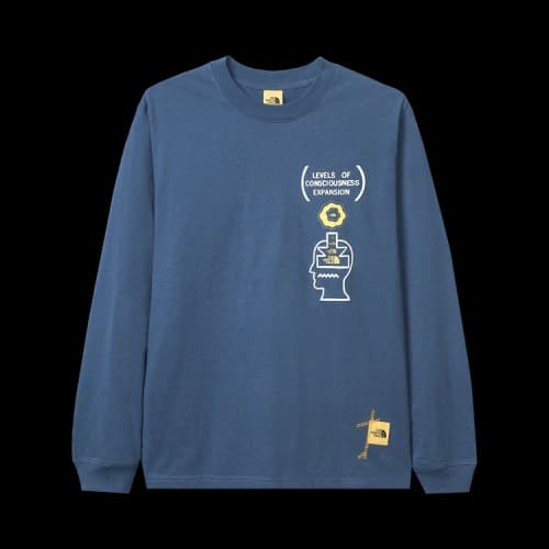 Brain Dead x The North Face Long-Sleeve Tee 'Shady Blue'