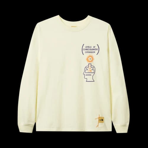 Brain Dead x The North Face Long-Sleeve Tee 'Tender Yellow'