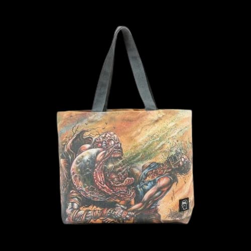 Brain Dead x Magic: The Gathering Scream Match Tote 'Yellow'