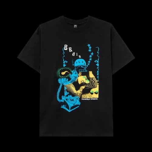 Brain Dead Psychedelic Synthesis T-Shirt 'Black'