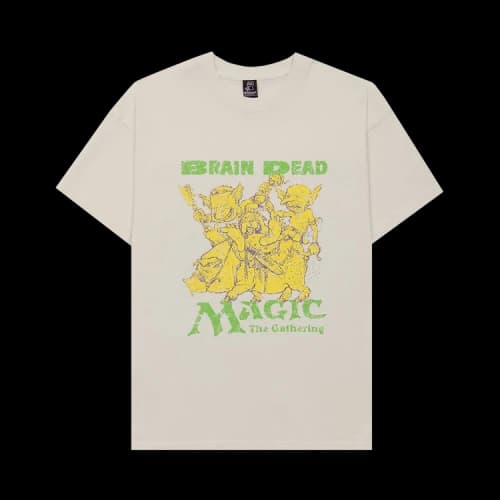 Brain Dead x Magic: The Gathering Deadly Encounters Short-Sleeve T-Shirt 'Natural'