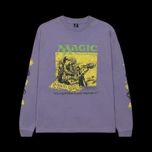 Brain Dead x Magic: The Gathering Plaguebearer Long-Sleeve T-Shirt 'Purple'