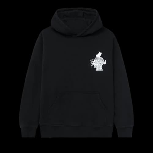 Brain Dead Acid Sun Ride Long-Sleeve Hooded Sweatshirt 'Black'