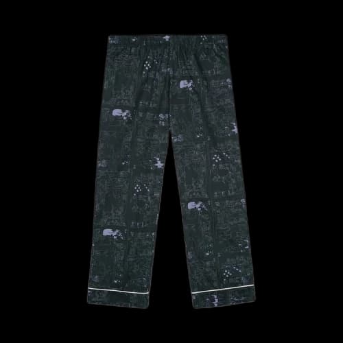 Brain Dead Hedgehog Pajama Bottom 'Forest Green'