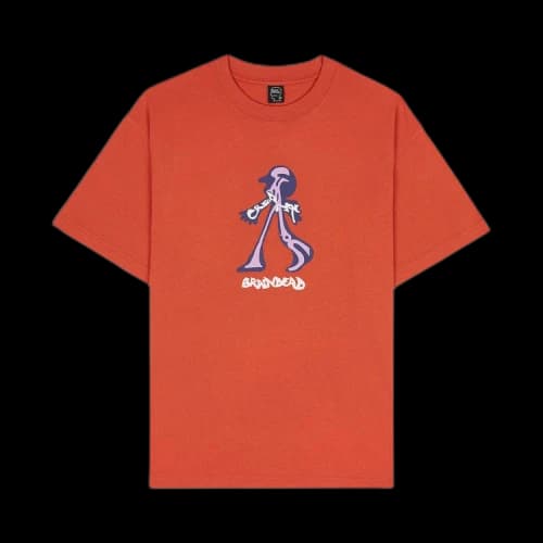 Brain Dead Creeper T-Shirt 'Brown'