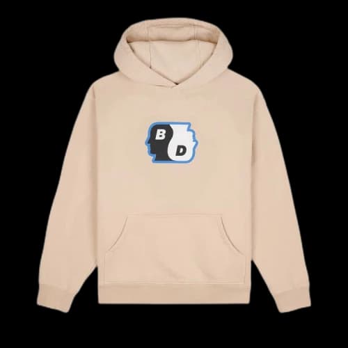 Brain Dead Yin Yang Hoodie 'Taupe'