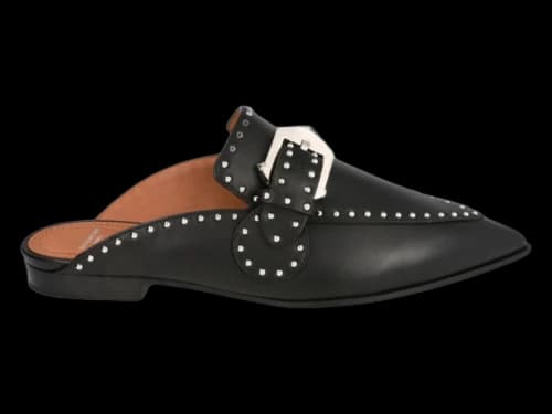 Givenchy Elegant Studded Mules Black (Women's)