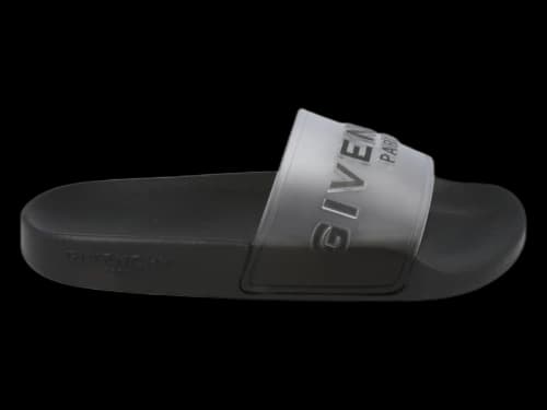 Givenchy Logo Slide Sandals White Black (Women's)