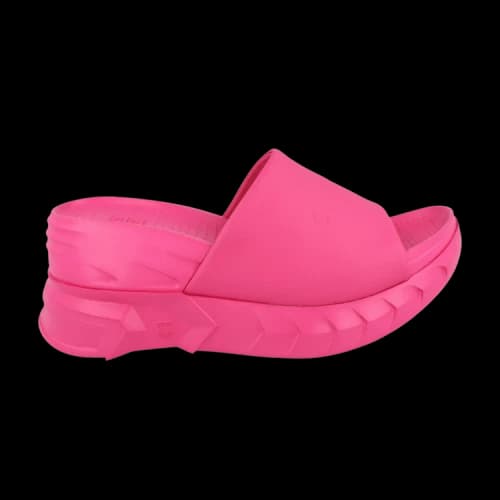 Givenchy Marshmallow Wedge Sandals Neon Pink (Women's)