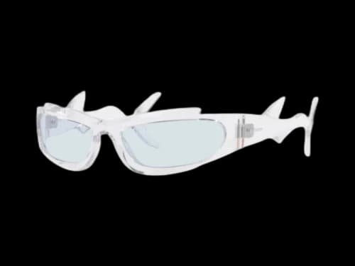 Burberry Turner Shark Sunglasses Clear