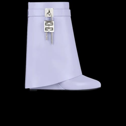 Givenchy Shark Lock Biker Ankle Boot 'Lavender' (Women's)