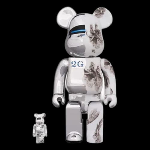 Bearbrick 2G SORAYAMA x Daniel Arsham 100%+400%