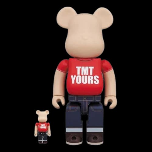 Bearbrick BE@RBRICK TMT 20th Anniv. Ver. Bear 100% & 400%