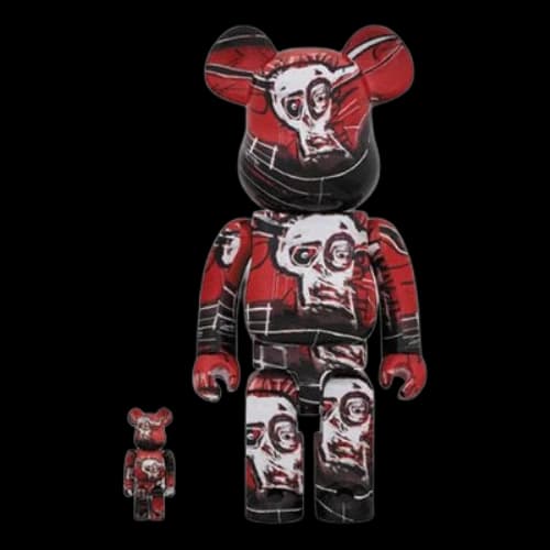Bearbrick BE@RBRICK Jean-Micheal Basquiat 100%+400%