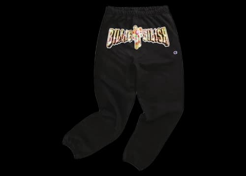 Billie Eilish Dbruze Sweatpants Black