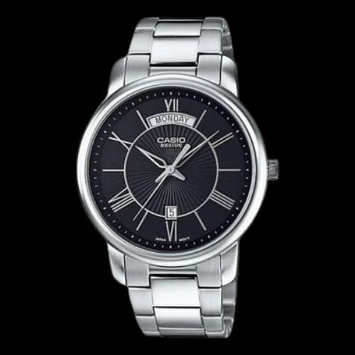 CASIO Minimalistic quartz Watch Stainless Steel Strap Mens