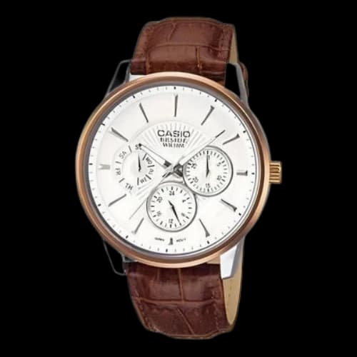 CASIO Fashion Casual Quartz Watch Stainless Steel Strap Mens