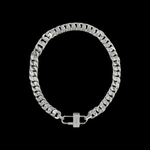 Givenchy G Chain Lock Necklace 'Silver'