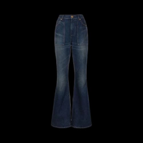 Balmain Vintage Flared Denim Jeans 'Blue'