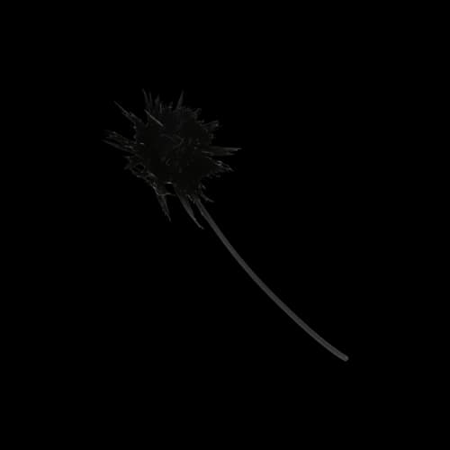 Givenchy Thistle Single Earring 'Black'