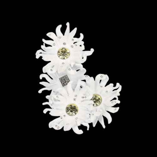 Givenchy Daisy Pendant Ear Crawler 'White'