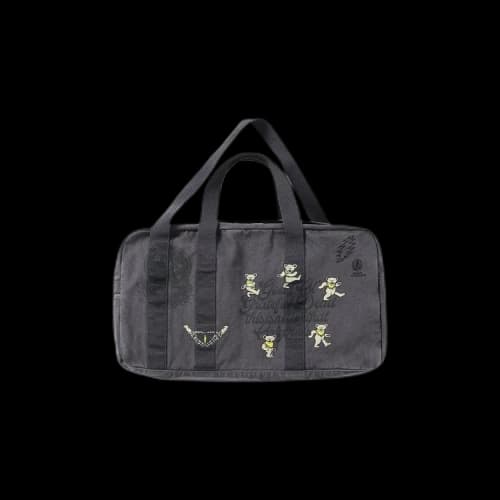 thisisneverthat x Greatful Dead Iconography Duffle Bag 'Charcoal'