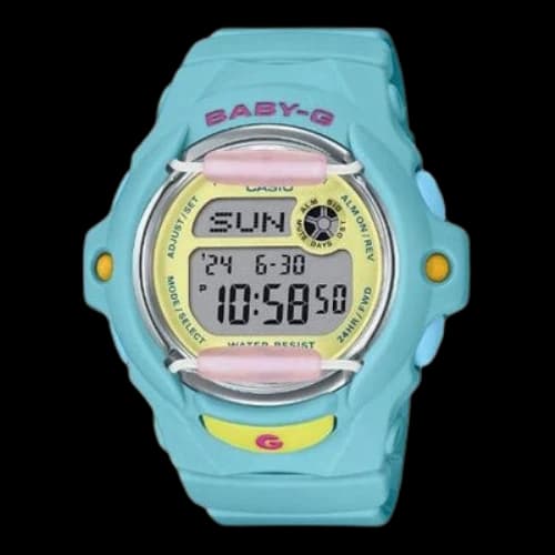 CASIO Baby-G Digital 'Baby Blue' (Women's)